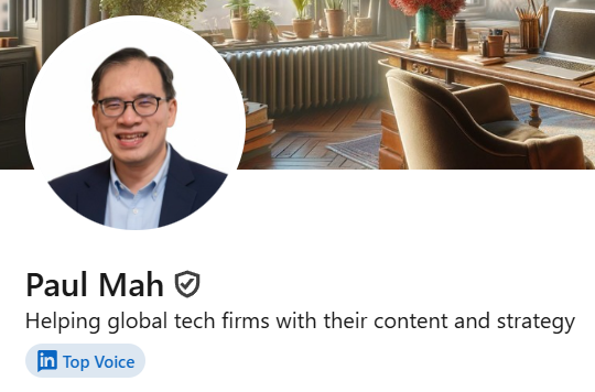Paul Mah - LinkedIn Top Voice